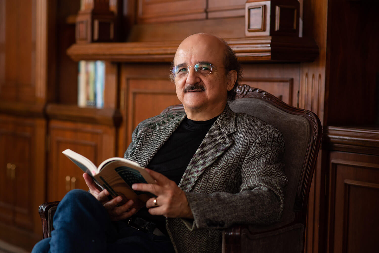 Federico Ramírez en el estudio